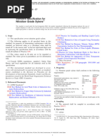 Nitration Grade Xylene: Standard Specification For