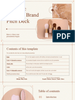 Cosmetic Products Brand Pitch Deck by Slidesgo