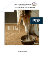 BSHM 1e Christology Prelim Module Second Semester