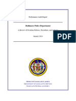 BPD Overtime OLA Report January 2024