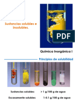 Presentación - Sustancias Solubles e Insolubles