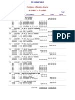 Purchases & Payables Journal