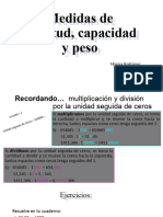 Medidas de Longitud, Capacidad y Peso