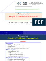 Chapitre 3. Tarification en Assurance-Vie