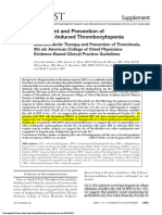 Chest: Treatment and Prevention of Heparin-Induced Thrombocytopenia