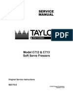 Service Manual: Model C712 & C713 Soft Serve Freezers