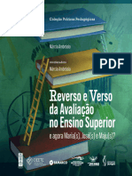 Reverso e Verso Da Avaliação No Ensino Superior: e Agora Maria(s), José(s) e Maju(s) ?