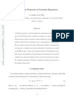 Geometrical Properties of Cumulant Expansions