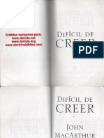 Dificil de Creer - John MacArthur Compressed