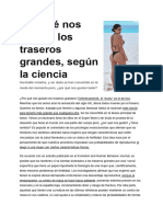 Por Qué Nos Gustan Los Traseros Grandes, Según La Ciencia