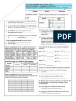 Examen de Matemáticas 1er Trimestre