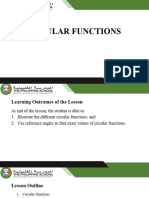 Math 11 - Circular Functions