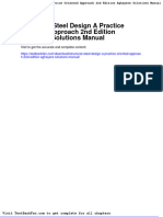 Dwnload Full Structural Steel Design A Practice Oriented Approach 2nd Edition Aghayere Solutions Manual PDF