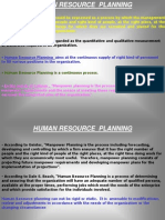 Human Resource Planning