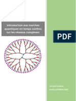 Continuous Time Quantum Walk