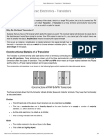 Basic Electronics - Transistors - PHY212C