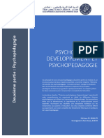 Psycologie de Développement Et Psychopédagogie - 2emepartie