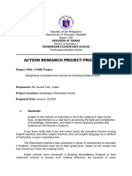 Project Proposal (MA. RUSSEL Y. TUALLA) STRATEGIC PLANNING