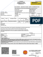 Bill Sample of Cement