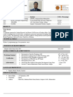 Pradyumna's CV