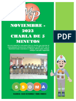 Manual de Charlas de 5 Minutos Noviembre 2023