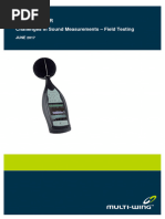 06 - Challenges in Sound Measurements - Field Testing - Multi-Wing