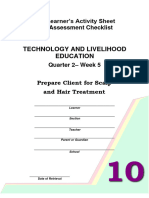 Tle 10 q2 Week 5 Hairdressing