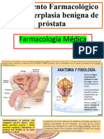 Tratamiento Farmacológico Hiperplasia Prostática Benigna