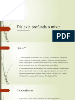 Dislexia Profunda o Mixta