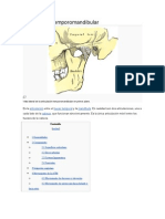 Articulación Temporomandibular