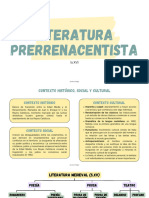 1bach - Literatura Prerrenacentista S.XV - Presentación