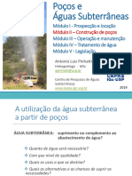 POÇOS E ÁGUAS SUBTERRÂNEAS Aula 23nov23