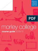 Morley College Main Course Guide