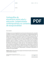 Cartografias de Autoridad Entre Educación y Salud. MariaBGreco