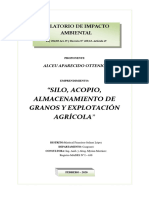 Silo, Acopio, Almacenamiento de Granos y Explotación Agrícola