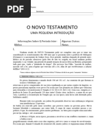 O Novo Testamento