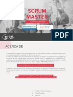 Brochure Informativo - Curso de Capacitación en SCRUM MASTER