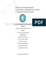 Plan de Marketing Sector Producción Empresa Inka Kola