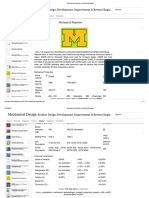 Mechanical Properties - Mechanical Design