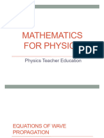 Mathematics For Physics 2023. Chapter 2