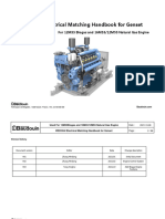 12M33Biogas and 16M33 12M55 NG - Electrical Matching Handbook For Genset (26.10.21)