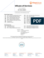 CWI Certificate of Services - MT TOTAL ENERGY