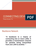 Presentation On Connecting Devices - Hub, Repeater, Switch, Bridge, Router, Gateway