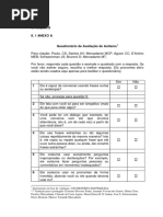 Questionário para Avaliação de Autismo Infantil - ASQ - Autism Screening Questionnaire