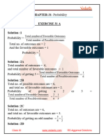 RS Aggarwal Class 11 Solutions Chapter-31 Probability