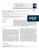 Study On The Physical Mechanism of Thermoelectric Transport - 2023 - Results in