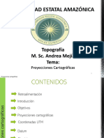 Tema 3. Clase Proyecciones UTM Datum PP