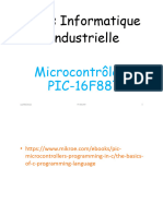 Cours - Microcontroleur - PIC-16F887 - 2018 - 2019 VF