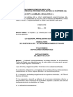 Ley Electoral para El Estado de Nuevo Leon