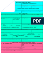 Investigación de Accidentes y Enfermedades de Trabajo. Combinación Dif